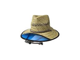 San Diego Hat Company Lifeguard W Plastic Visor Natural Blue Caps Soak Up The Sun S Rays In This San Diego Hat Com San Diego Hat Company Lifeguard Hat Hats