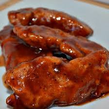 Slow Cooker Honey Barbecue Chicken Tenders Magic Skillet Recipe Chicken Tenderloin Recipes Chicken Tender Recipes Honey Barbecued Chicken