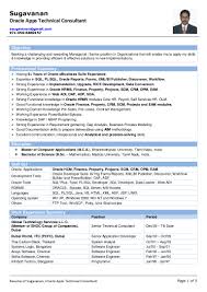 oracle apps technical consultant