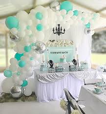 Alexandra Moala On Instagram The Wind Was Not My Friend Yesterday But We Managed To Tiffany Blue Party Decorations Tiffany Birthday Party Tiffany Blue Party