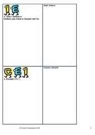 Spelling Ie And Ei Words This Is A Nine Page Word Document Concerning The Spelling Of Ie And Ei W Spelling Rules Learn To Read Books Writing Programs