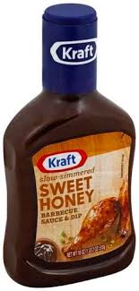 kraft sweet honey barbecue sauce dip
