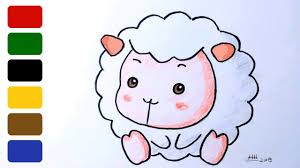 I think this is one of most amazing video for how to draw a sheep easy. Easy To Draw Cute Sheep Novocom Top