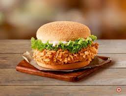 Kfc Classic Chicken Zinger Burger Chicken Burgers Best Fruit Salad Burger