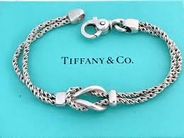Authentic Tiffany And Co Double Love Knot Bracelet Vintage Tiffany And Co Sterling Silver Double Braided Love Knot Bracelet Made In Italy In 2020 Tiffany And Co Bracelet Tiffany And Co