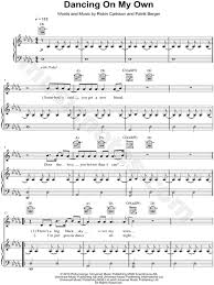 Calum Scott Dancing On My Own Sheet Music In Db Major Transposable Download Print Dancing On My Own Sheet Music Keyboard Sheet Music