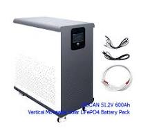 Ship from China｜ Docan ZZ 28–33kWh 51.2V Vertical Moveable LiFePO4 560Ah  600Ah 660Ah Battery Pack for Solar Energy Storage | Plug & Play Assembled