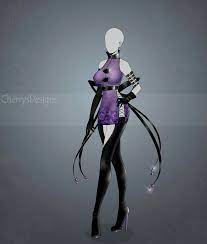 Anime characters with purple hair are some of the most interesting out of all the hair color types. 150 Character Purple Outfit Desgin Ideas In 2021 Anime Outfits Anime Dress Character Outfits