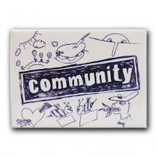 Community Logo Magnet By Nbc Universal Http Www Amazon Com Dp B0047ch46a Ref Cm Sw R Pi Dp Zdkuqb1dyvsdg Community Logo Community Tv Favorite Tv Shows