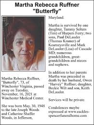 Martha Rebecca Ruffner