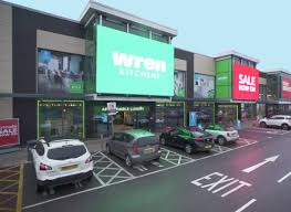 Retail park at junction nine, warrington. Wren Kitchens Relocates Its Warrington Showroom Wren Kitchens