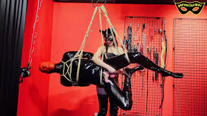 Slave in Suspension gets CBT: Swiss BDSM BDSM Porn by Perveformer