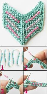 However, one very important thing is to remember is that your bead holes need to fit over the yarn or fiber which you are knitting with. Shimmer And Sparkle Easily Add Beads To Your Knitting Circular Knitting Machine Knitting Knitting Pin