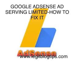 There Are Several Things And Factors That Could Arise To The Google Adsense Ad Serving Limited On Some Pages Invalid Traffic And Adsense Google Adsense Fix It
