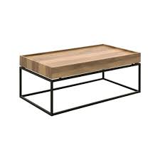 Check spelling or type a new query. Handy Living Sorentino 44 In Natural Wood Black Large Rectangle Wood Coffee Table A140003 The Home Depot