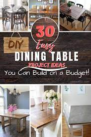 Check out these diy dining table ideas and plans now. 30 Easy Diy Dining Tables You Can Build On A Budget