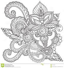 Hope you enjoy these space coloring pages for adults. Beautiful Henna Flower Design Coloring Page Jpg Pen Ink Drawing Illustration Deshpandefoundationindia Org