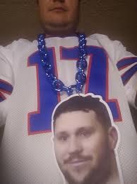 The Josh Allen Buffalo Bills Chain Necklace is