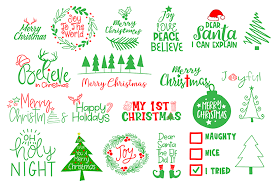 Download Christmas Svg Cut File Bundle Crella