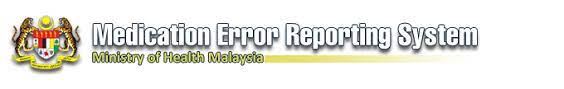 Medication errors are the most common medical errors and can induce adverse events. Medication Error Reporting System Mers