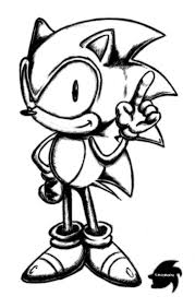 If you want to fill colors in classic sonic the hedgehog pictures & you can make it more beautiful by filling your imaginative colors. Sonic The Hedgehog Sketch Classic Sonic By Milkywayking On Deviantart