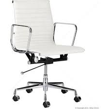 Replica Eames Faux Leather Office Chair In White Office Chair Mesh Office Chair White Office Chair