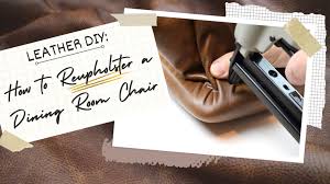 Use a screwdriver to loosen the screws attaching the dining chair seat to the chair base. How To Reupholster A Chair Seat With Leather Off 50