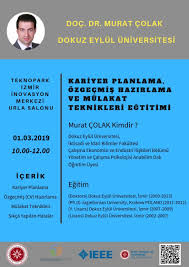 Maybe you would like to learn more about one of these? Ozgecmis Hazirlama Ve Mulakat Teknikleri Egitimi Izmir Yuksek Teknoloji Enstitusu