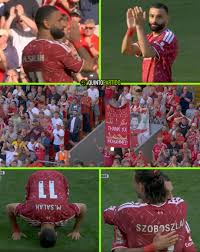 👑 ¡ADIÓS, FARAÓN! 🥺🏟️ Anfield vivió una tarde llena de emoción con la despedida de Mohamed Salah, quien dejó lo que fue su casa durante años y donde se convirtió en ídolo