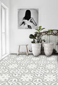 Vinyl Floor Tile Sticker Trefle Thistle Vinyl Flooring Bathroom Flooring Tile Decals