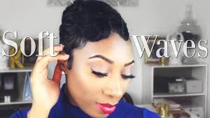 Get ready to learn how to do finger waves on the side of the head. Soft Finger Waves On Short Hair Short Hair Tutorial Youtube
