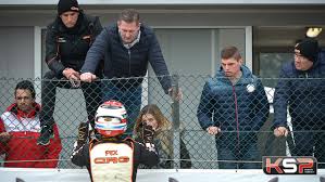 Verstappen se sigue acercando a vettel. Max Verstappen With His Family In Adria Kartcom
