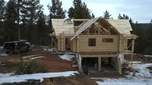 How To Build A Log Home By Mitchell Dillman The Online Carpenter Youtube