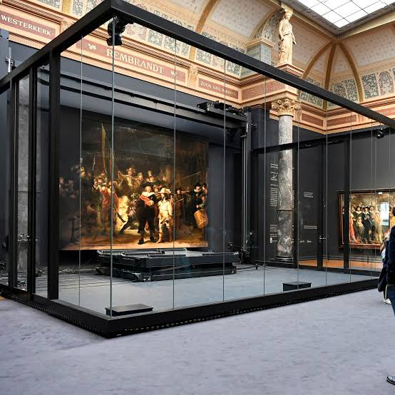 Extinction Rebellion holds climate protest next to Rembrandt's The Night  Watch | Reuters