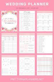 Wedding Planner Printable Printable Wedding Planner Kit Etsy In 2020 Wedding Planner Printables Wedding Planner Book Wedding Organizer Planner