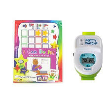 Kenson Kids Potty Training Chart Set With Potty Watch Pink Green