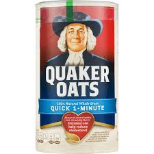 Old fashioned quaker oats, quaker instant oatmeal in banana bread flavor and quaker instant oatmeal in raisins and spice flavor all have 150 calories per ½ cup. Quaker Quick Oats Oatmeal Hot Cereal Foodtown