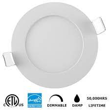 Check spelling or type a new query. 4in 9w 750lm Led Recessed Slim Pot Light With Junction Box Round White Flat Trim 3 Cct Cetl Energy Star Listed Use Coupon For Large Quantities Green Canada Led