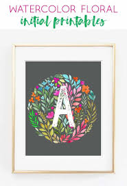 We did not find results for: Watercolor Floral Initial Printable Art Free Nursery Printables
