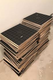 Subfloor over concrete basement floor. Basement Subfloor Options Dricore Versus Plywood Luxury Home Remodeling Sebring Design Build