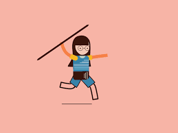 Show off your new gifs, and see what other redditors have been working on. Throwing A Javelin By æžæ¤ On Dribbble