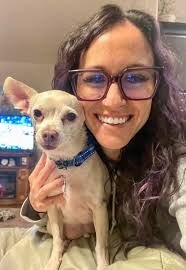 Benny's owner passed away unexpectedly in her sleep & he stayed by her side  for days until they were found🩵 He came into rescue absolutely heartbroken  & grieving the loss of his