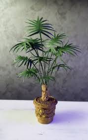 Plante Verte Palmier Miniature Maison De Poupees Echelle 1 12 Etsy Palm Tree Plant Plants Palm Trees