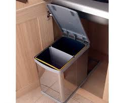 double pull out kitchen recycling waste