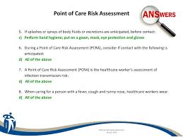 The phrase point of care testing is used often in healthcare, but what does it mean? Point Of Care Risk Assessment Introduction Ppt Download