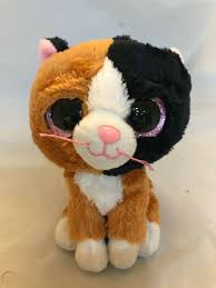 Ty Beanie Boo Tauri Calico Cat W Ty Tush Tag Only Claires 6 3686196638