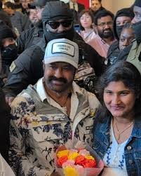 BalaKrishna in Dallas for #DaakuMaharaaj Grand USA Pre Release Event  🦁🦁🦁🔥🔥🔥