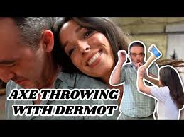 AXE THROWING FOR THE FIRST TIME WITH DERMOT & ‪@Clisare‬ FROM  ‪@TheTRYChannel‬