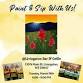 Paint & Sip - Sunset Wildflowers @ Livingston Bar & Grille