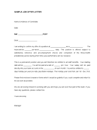 Job Offer Letter | Pdf